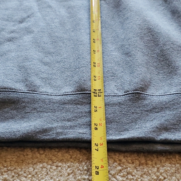 Brunette The Label Heather Grey 'Coffee Now Please' Sweatshirt Sz M/L NWT - Picture 11 of 15